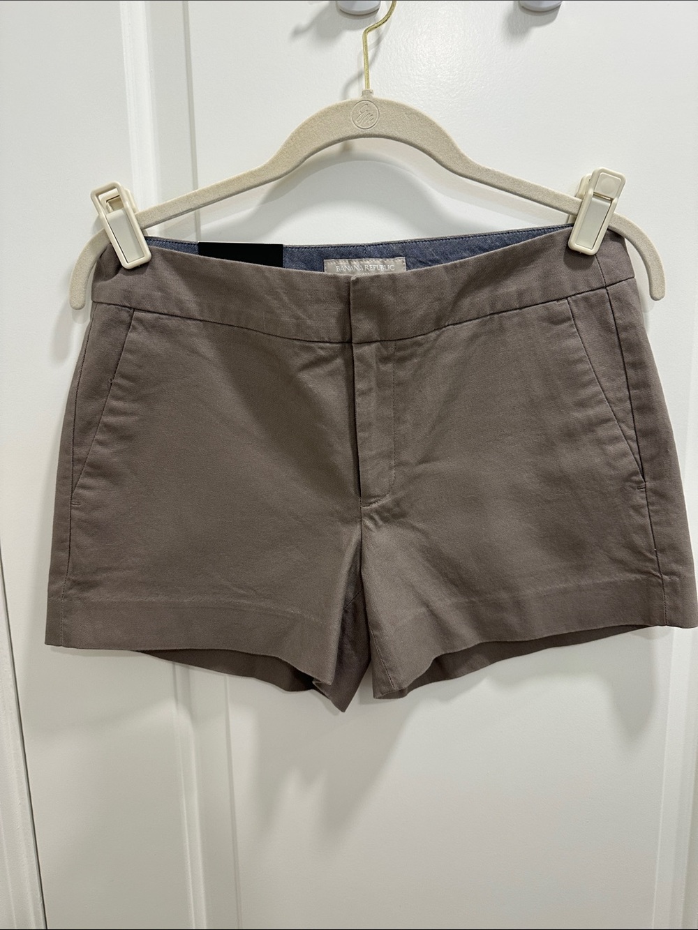 Banana Republic Taupe Dress Shorts